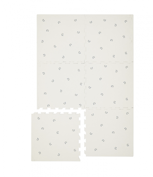 Tappeto Gioco Componibile - Blueberry Natural - 100% Eva Foam - 120x178 cm - 6 Pezzi e 12 Bordi 3 Sprouts - Foto 1