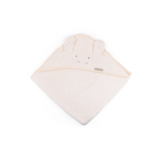 Asciugamano con cappuccio Neonato XL Ippopotamo - WATER PEACH 114 Bamboom